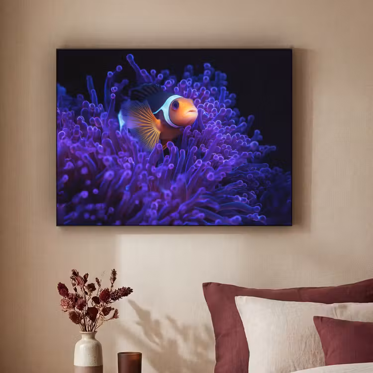Art Frame - Koraal - Vis - Oranje - Zee — 2