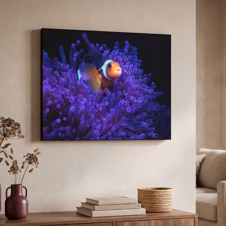 Art Frame - Koraal - Vis - Oranje - Zee — 4