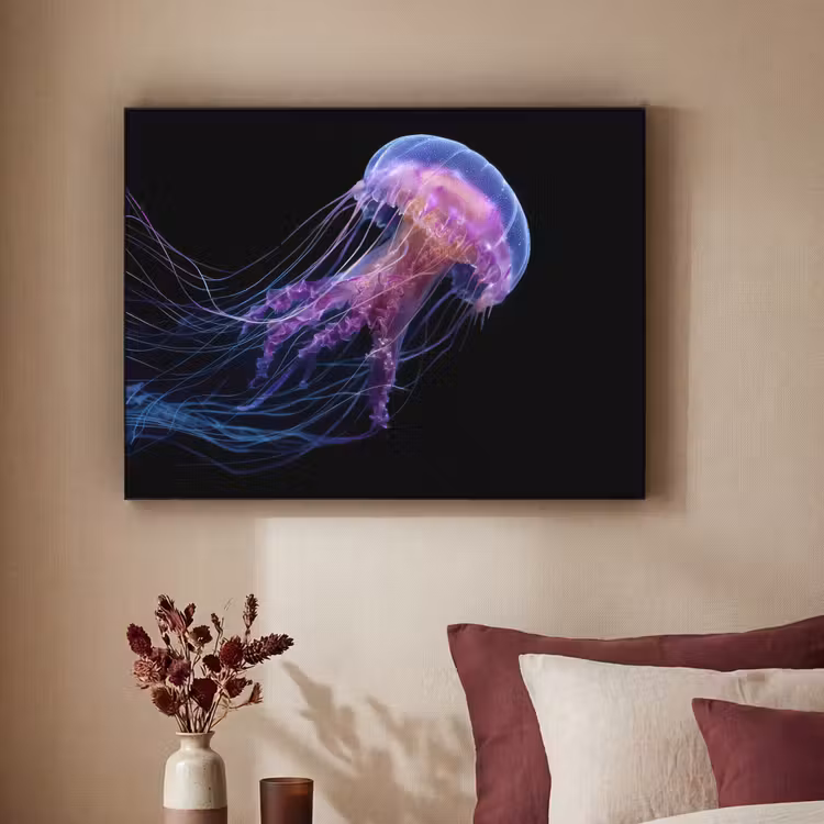 Art Frame - Kwal - Doorzichtig - Roze - Tentakels — 2