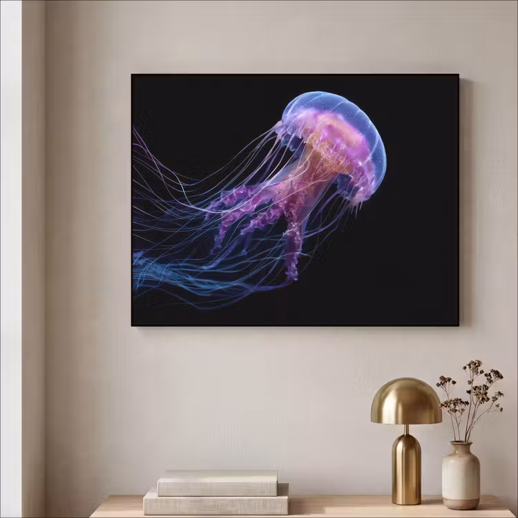Art Frame - Kwal - Doorzichtig - Roze - Tentakels — 3