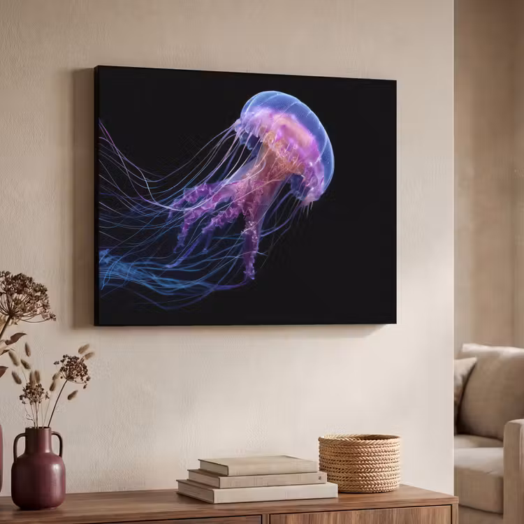 Art Frame - Kwal - Doorzichtig - Roze - Tentakels — 4
