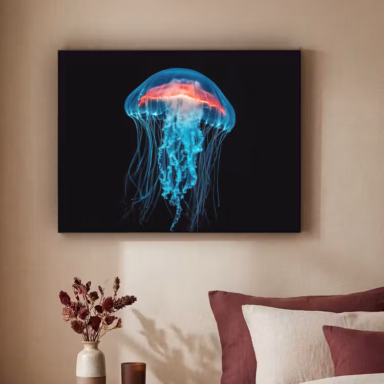 Art Frame - Kwal - Tentakels - Blauw - Licht — 2