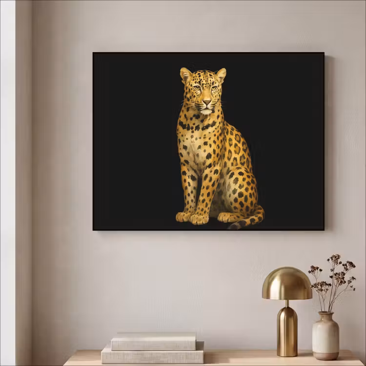 Art Frame - Panter - Realistisch - Bruin — 3