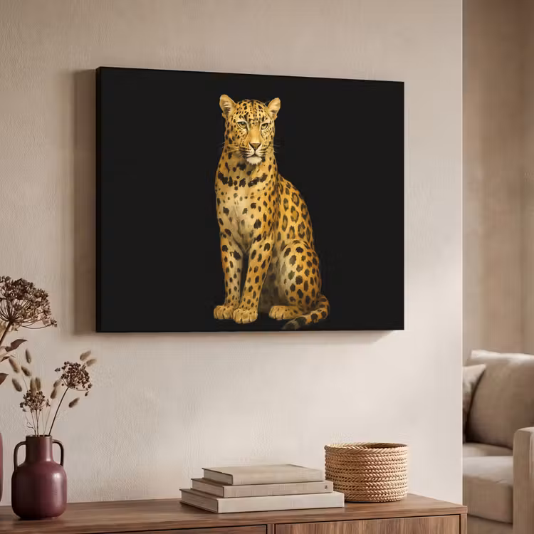 Art Frame - Panter - Realistisch - Bruin — 4