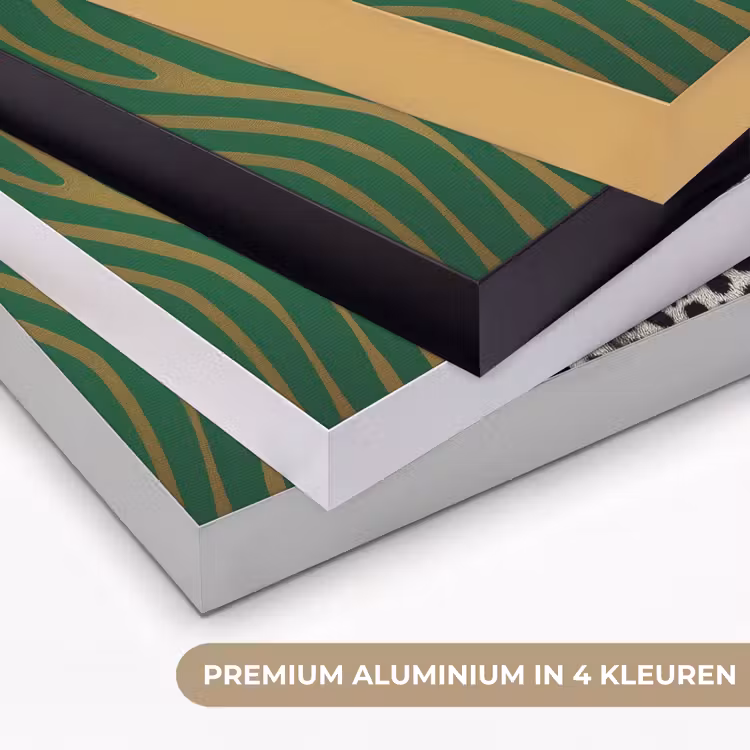Art Frame - Panter - Zebrapatroon - Groen — 5