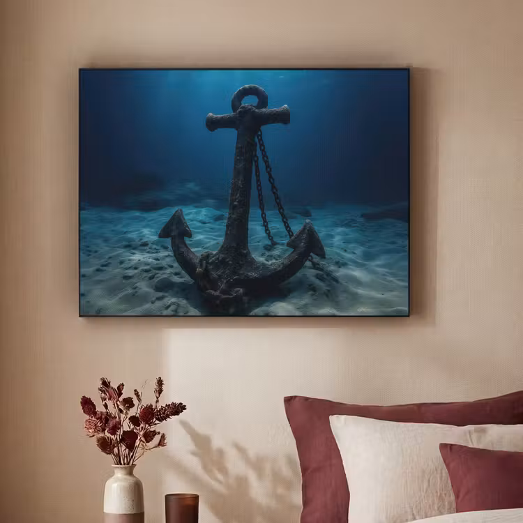 Art Frame - Anker - Ijzer - Zeebodem - Zand — 2