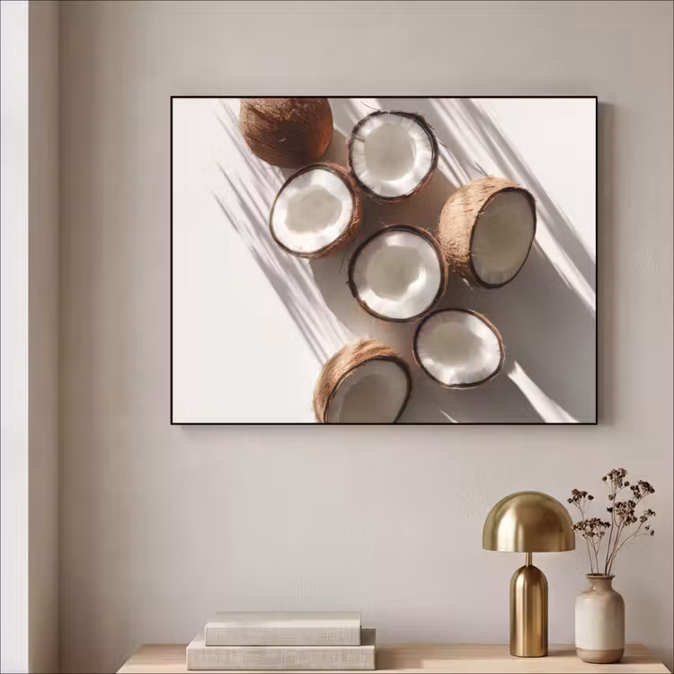 Art Frame - Kokosnoten - Bruin - Shaduw — 3