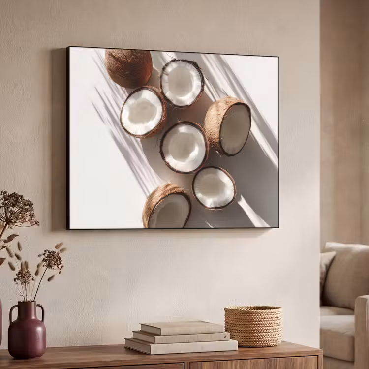 Art Frame - Kokosnoten - Bruin - Shaduw — 4