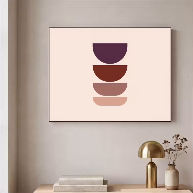 Art Frame - Harmonieus - Symmetrisch - Rood — 3
