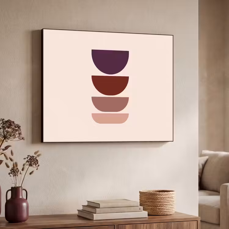 Art Frame - Harmonieus - Symmetrisch - Rood — 4