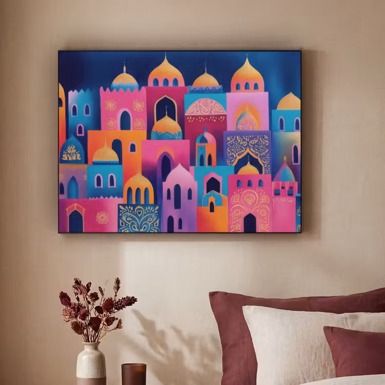 Art Frame - Kleurrijk - Avond - Islamitisch — 2