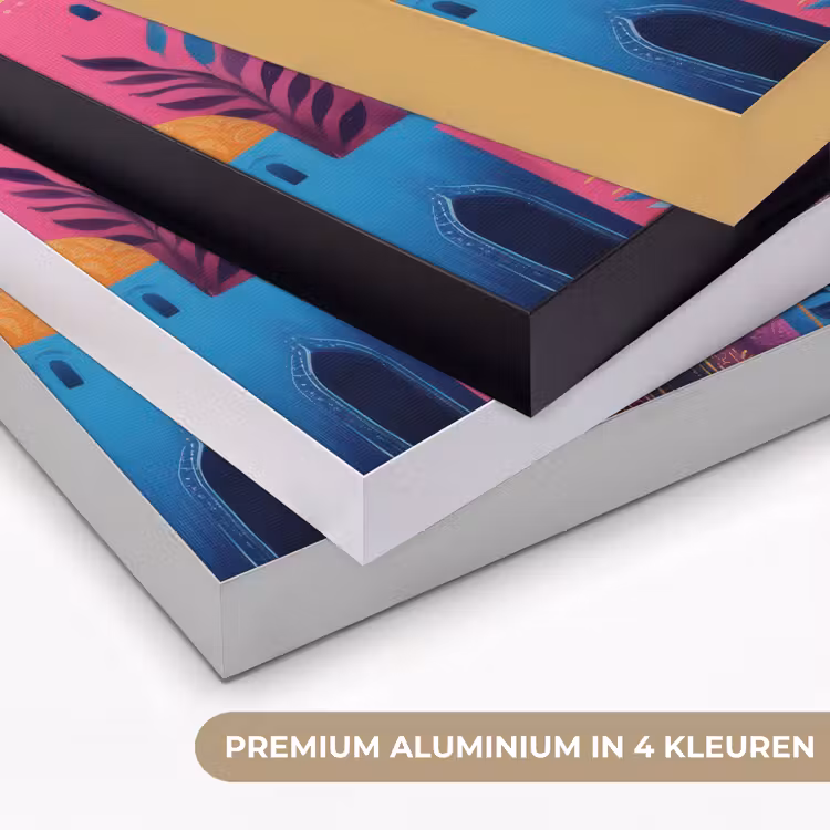 Art Frame - Kleurrijke gebouwen - Avondlicht - Islamitisch — 5