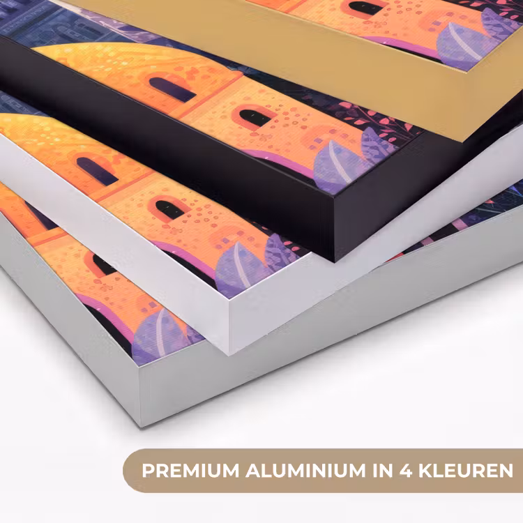 Art Frame - Kleurrijke stad - Zon - Islamitisch — 5