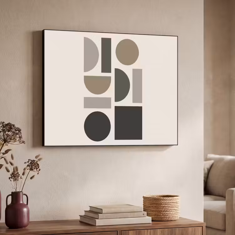 Art Frame - Natuurlijke tinten - Grafisch - Verticale compositie — 4