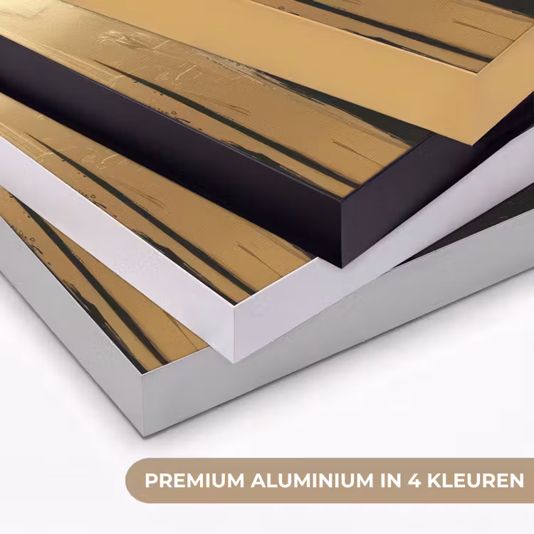 Art Frame - Ogen - Gezicht - Goud - Strepen — 5