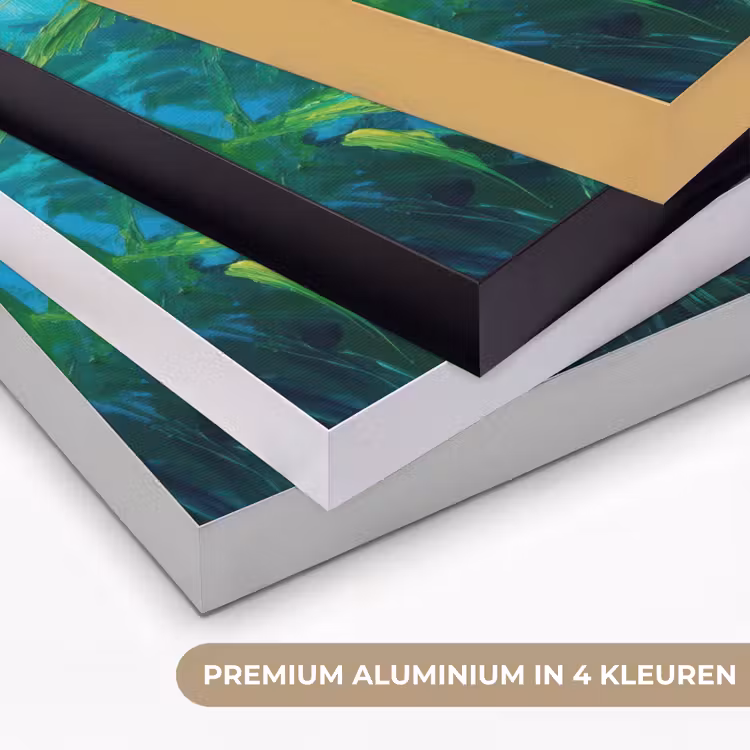 Art Frame - Bladeren - Groen - Schilderij - Abstract — 5