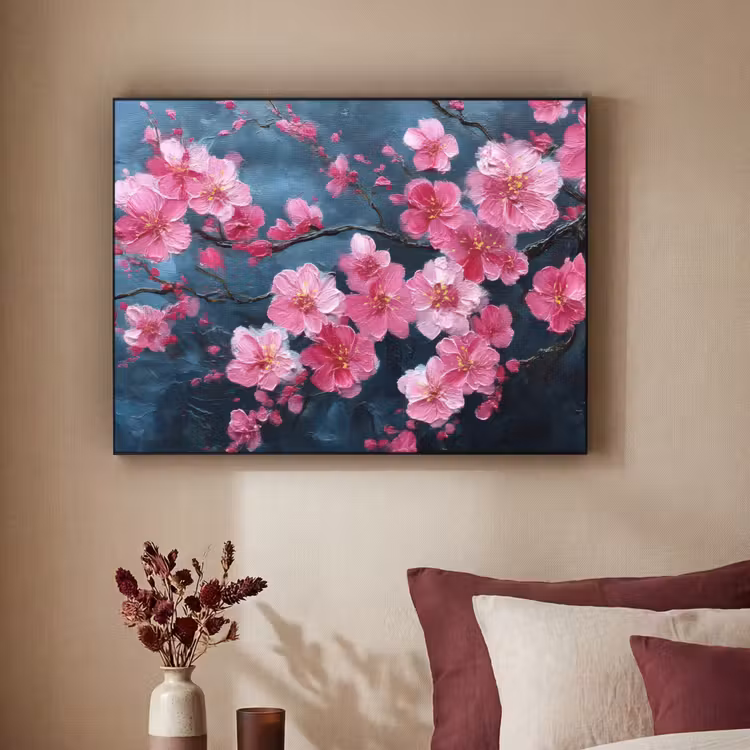 Art Frame - Bloem - Bloesems - Roze - Abstract — 2