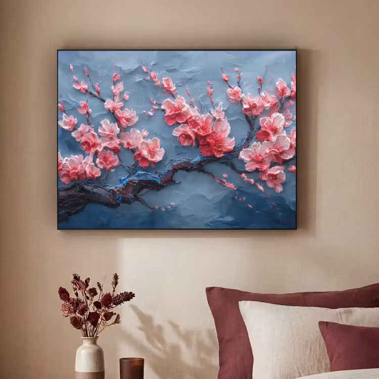 Art Frame - Bloesem - Bloem - Roze - Tak — 2