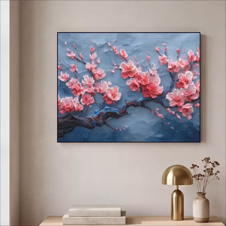 Art Frame - Bloesem - Bloem - Roze - Tak — 3