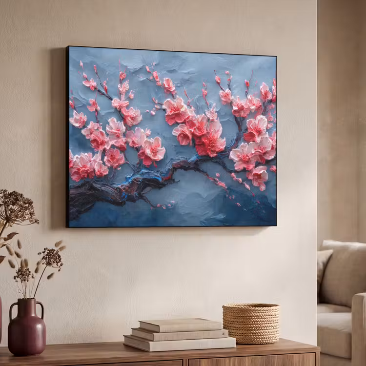 Art Frame - Bloesem - Bloem - Roze - Tak — 4