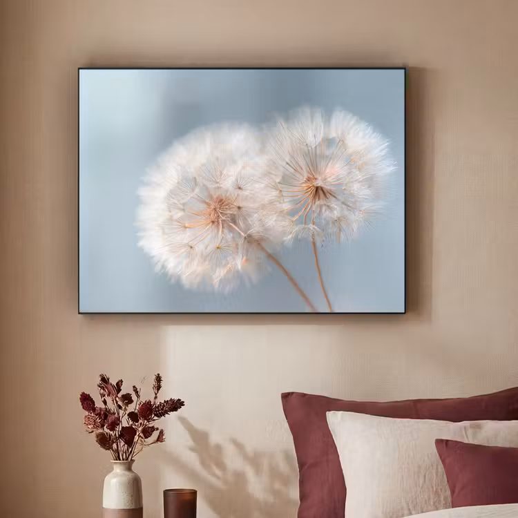 Art Frame - Paardenbloemen - Pluisjes - Wit — 2