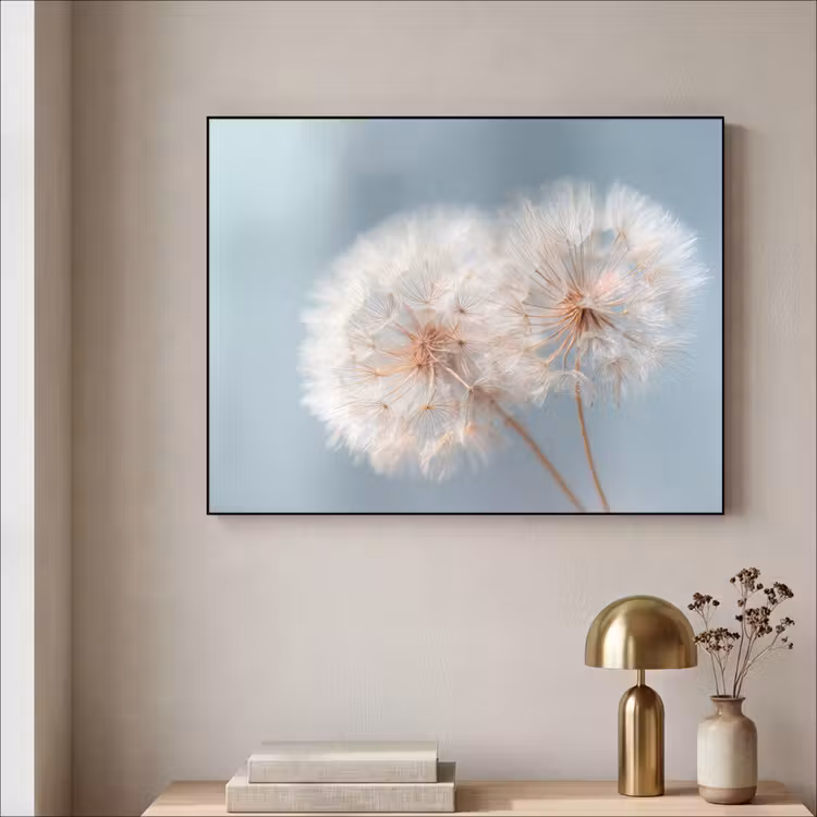 Art Frame - Paardenbloemen - Pluisjes - Wit — 3