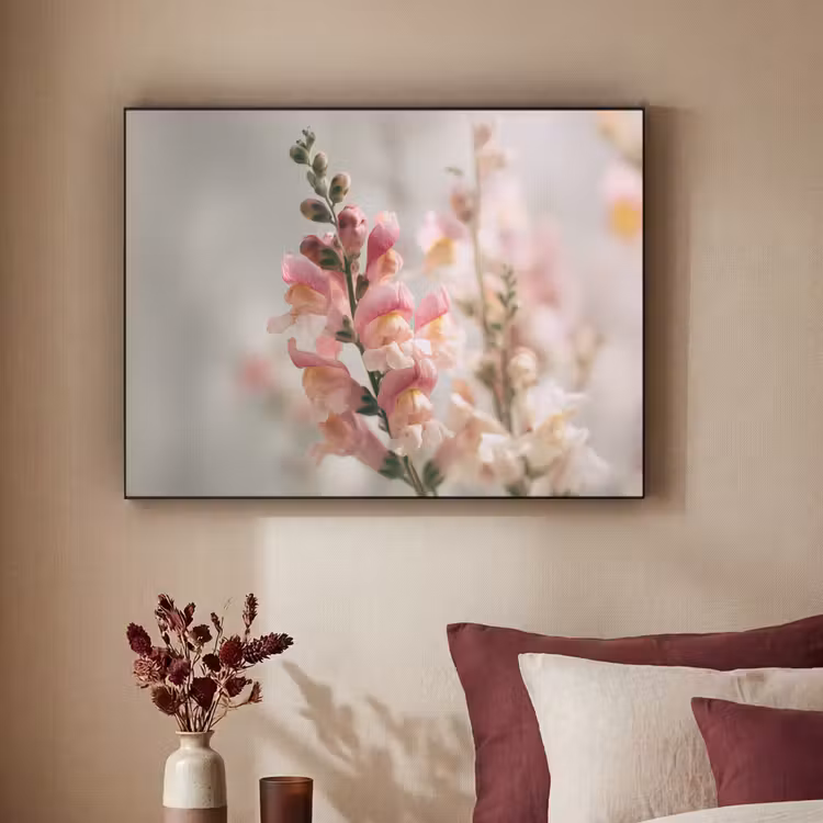 Art Frame - Bloem - Leeuwenbek - Roze - Stengel — 2