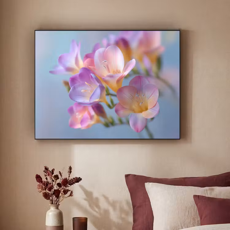 Art Frame - Bloemen - Paars - Overloop - Meeldraden — 2