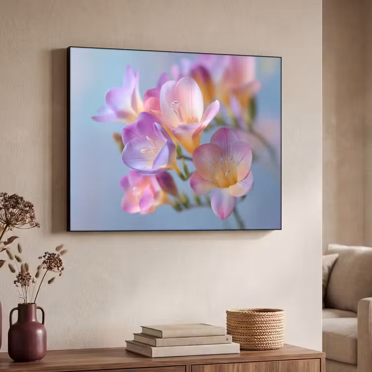 Art Frame - Bloemen - Paars - Overloop - Meeldraden — 4