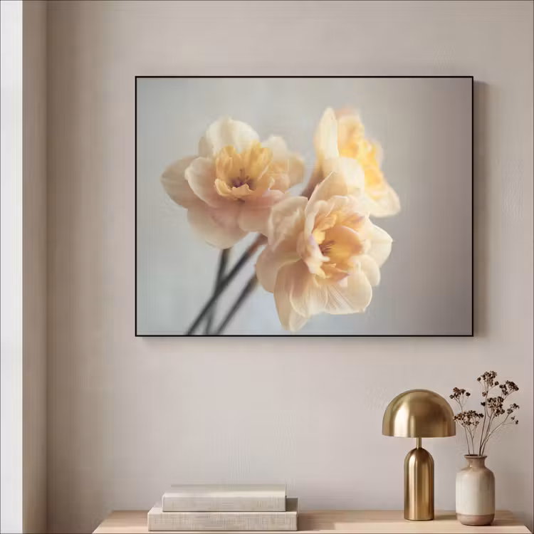 Art Frame - Narcissen - Geel - Bloemblaadjes — 3