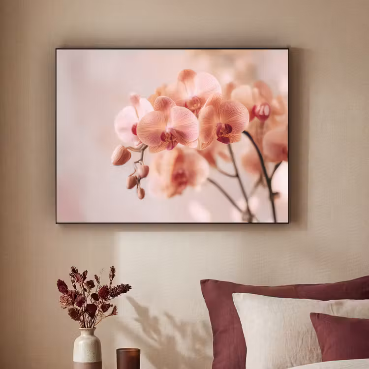 Art Frame - Orchidee - Bloemen - Roze - Bloemblaadjes — 2