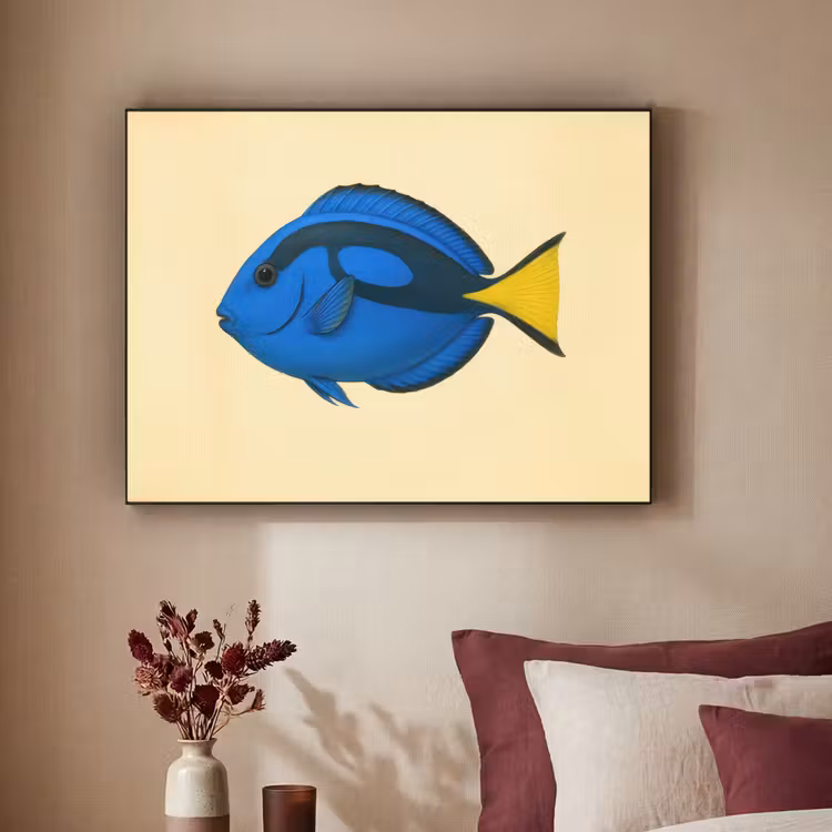 Art Frame - Blauw - Dory - Vis - Staartvin — 2