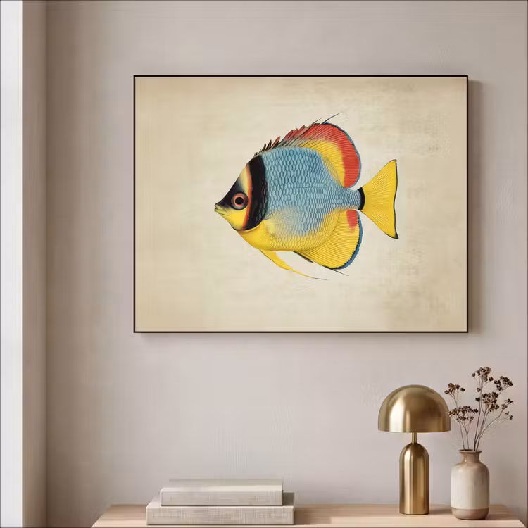 Art Frame - Kleurrijk - Vis - Schubben - Illustratie — 3