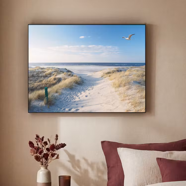 Art Frame - Duin - Meeuw - Strand - Zee - Zon — 2