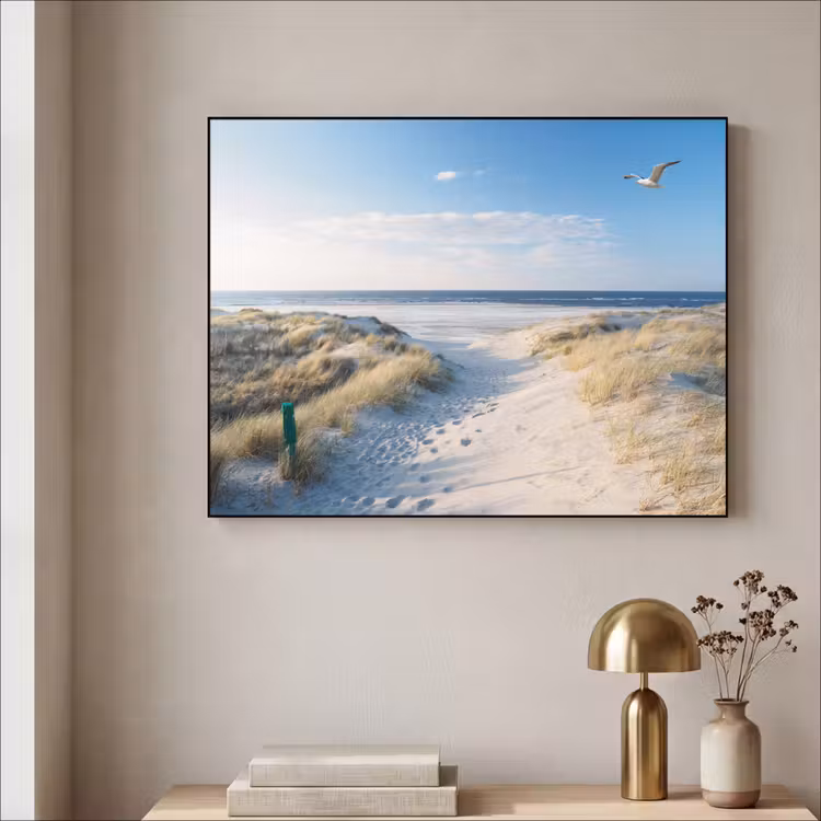 Art Frame - Duin - Meeuw - Strand - Zee - Zon — 3