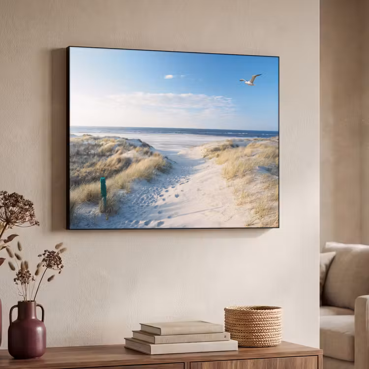 Art Frame - Duin - Meeuw - Strand - Zee - Zon — 4