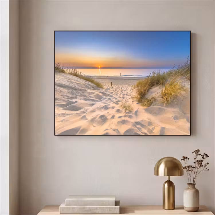 Art Frame - Duin - Zonsondergang - Horizon - Strand - Gras — 3