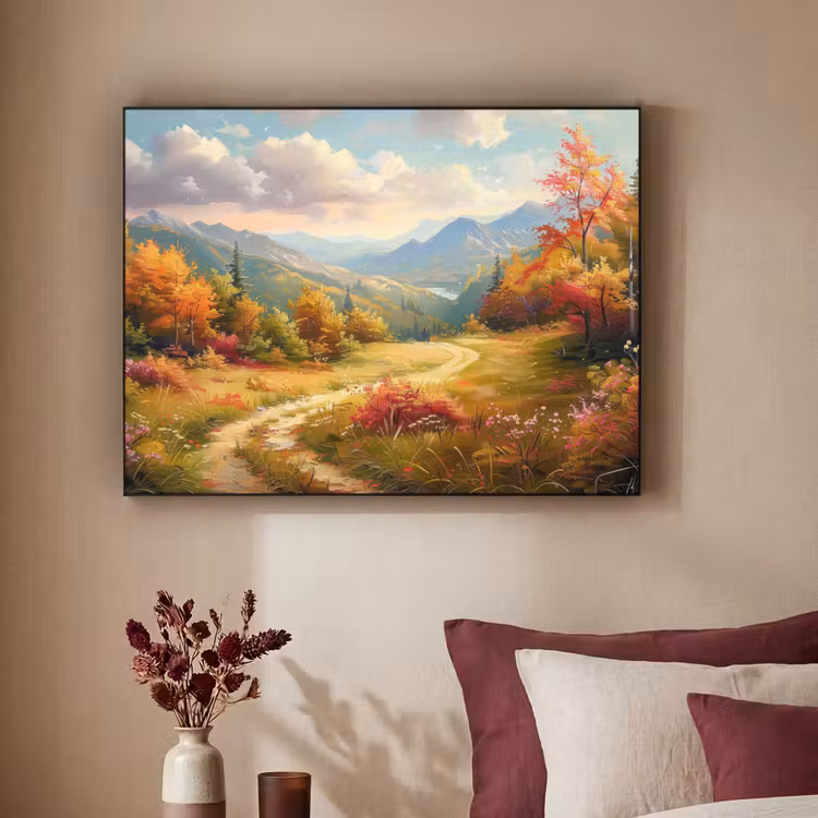 Art Frame - Landschap - Illustratie - Natuur — 2