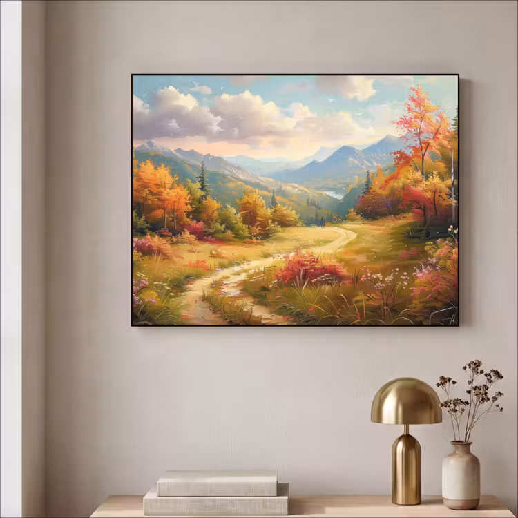 Art Frame - Landschap - Illustratie - Natuur — 3