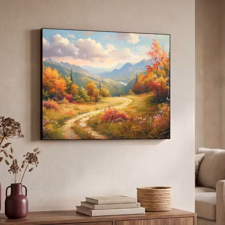 Art Frame - Landschap - Illustratie - Natuur — 4