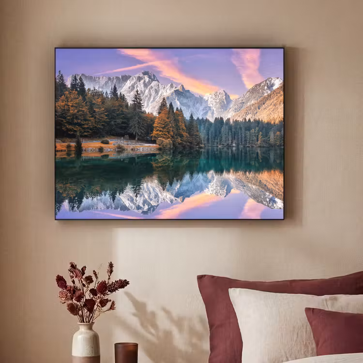 Art Frame - Bergen - Bos - Water - Lucht - Roze - Paars — 2