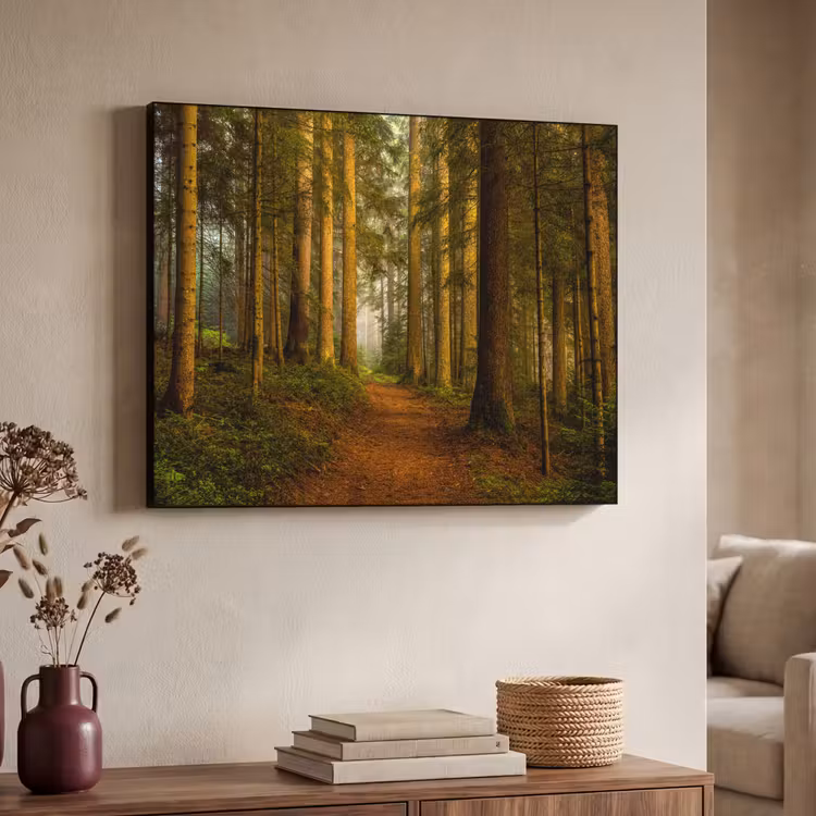 Art Frame - Bos - Natuur - Bomen - Landschap - Bladeren — 4