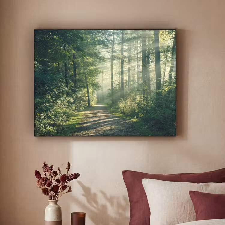 Art Frame - Bos - Pad - Zon - Bomen - Groen - Natuur — 2