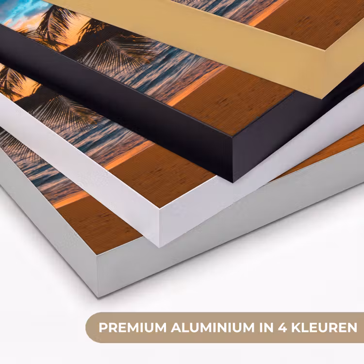 Art Frame - Palm - Zonsondergang - Horizon - Strand - Zee - Tropisch — 5