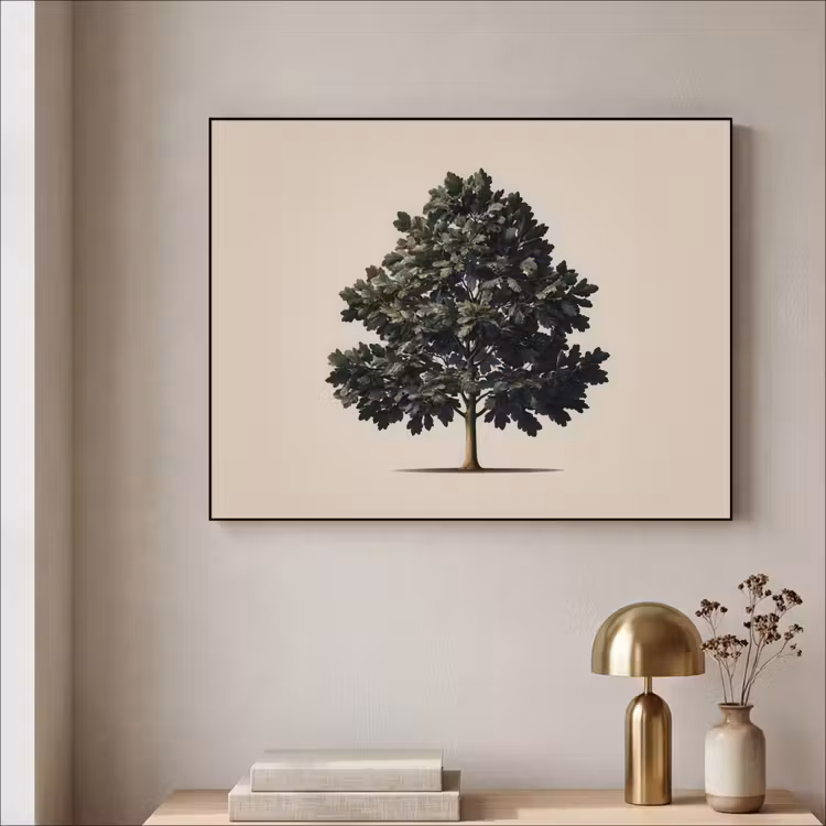 Art Frame - Eikenboom - Schaduw - Egaal — 3
