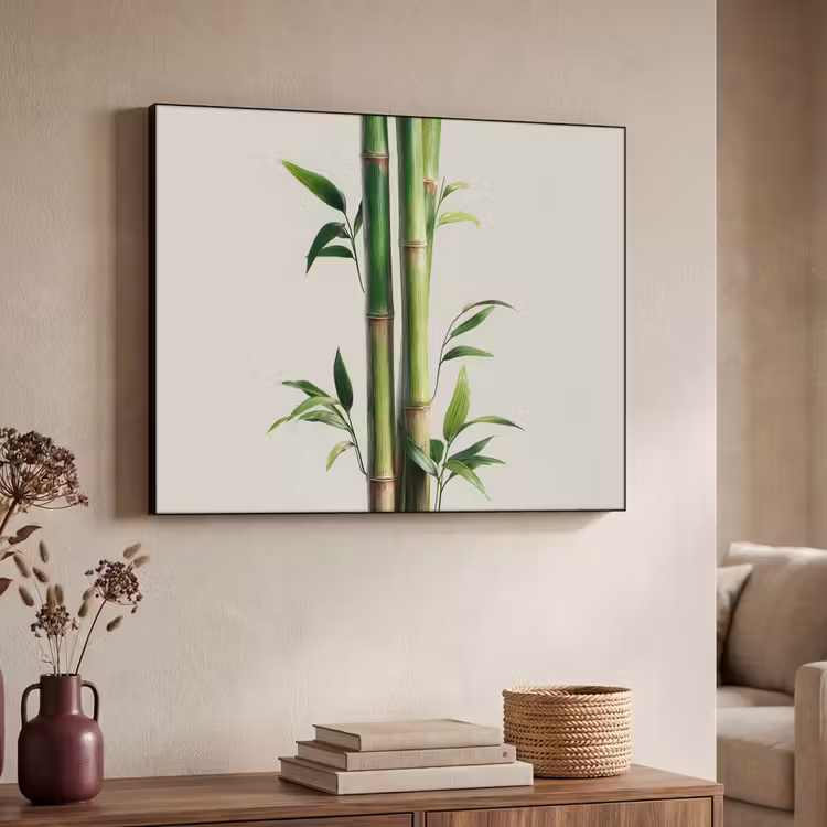 Art Frame - Bamboestengels - Sierlijk - Groen — 4