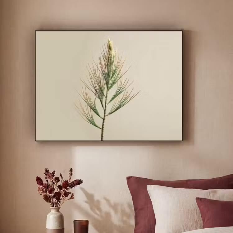 Art Frame - Dennentak - Naaldvormige bladeren - Lichtgroen — 2