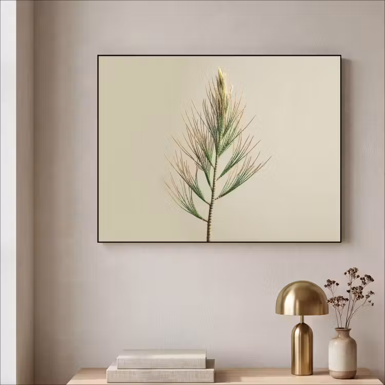Art Frame - Dennentak - Naaldvormige bladeren - Lichtgroen — 3