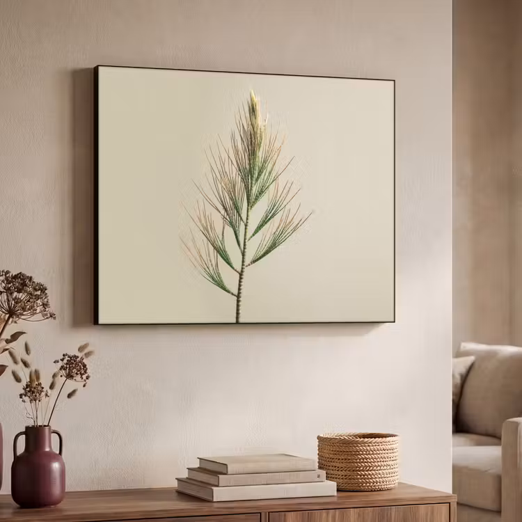 Art Frame - Dennentak - Naaldvormige bladeren - Lichtgroen — 4