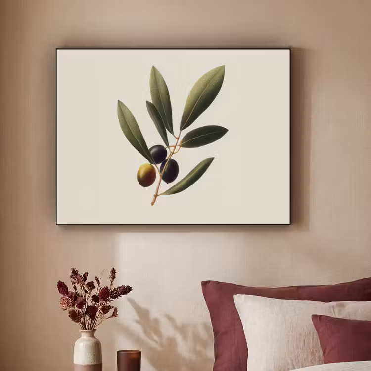 Art Frame - Olijftak - Donkergroen - Olijven — 2